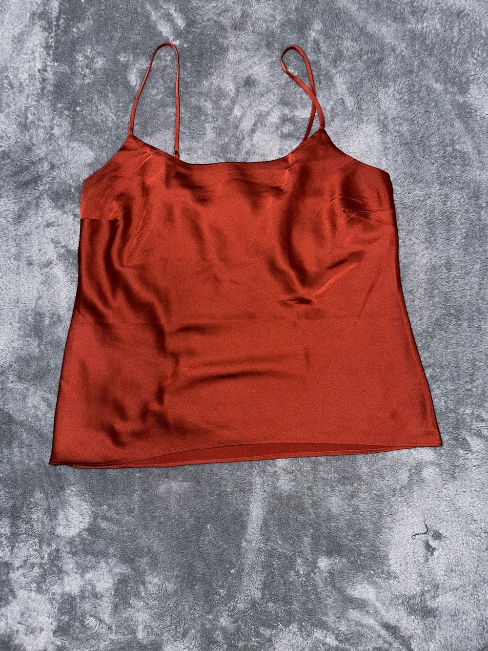 Express Rust Satin Cami